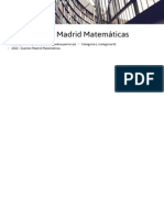 2010 - Examen Madrid Matemáticas - Pruebas de Acceso A Grado Superior 2015