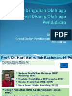 Pembangunan Olahraga Nasional Bidang Olahraga Pendidikan