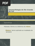 Geomorfolgia Do Rs