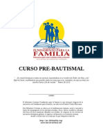 Curso Prebautismal MCFF