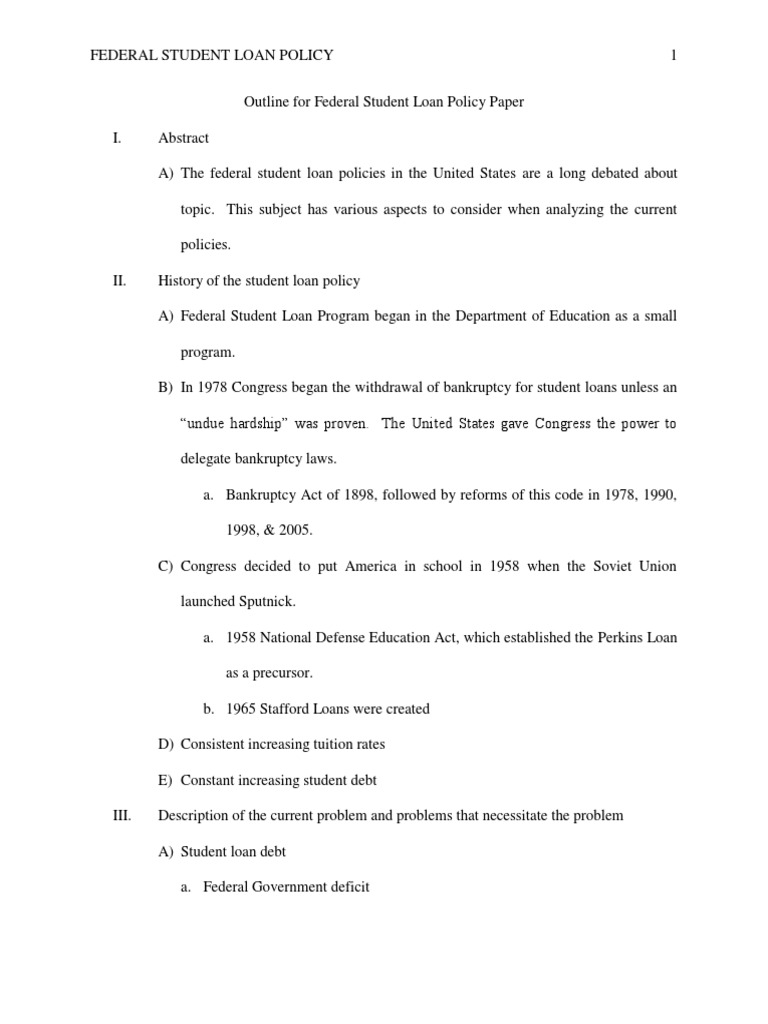 What is policy paper picture