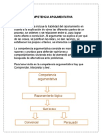 Normas Curricular Competencia Argumentativa