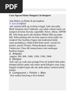 Download Cara Ngecat Motor Dengan Cat Semprotpdf by GaLih NugrOho SN282518139 doc pdf