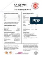 GMA Blast Grade Product Data Sheet
