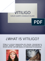 Vitiligo: Carlos Alberto González Solano