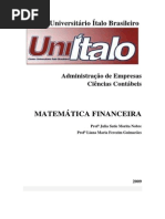 exercicios mat financeira
