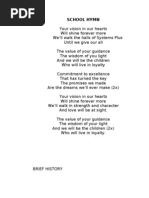 pshs hymn