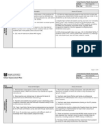 School Improvement Plan: Data Components