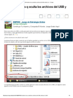 Eliminando Virus Q Oculta Los Archivos Del USB
