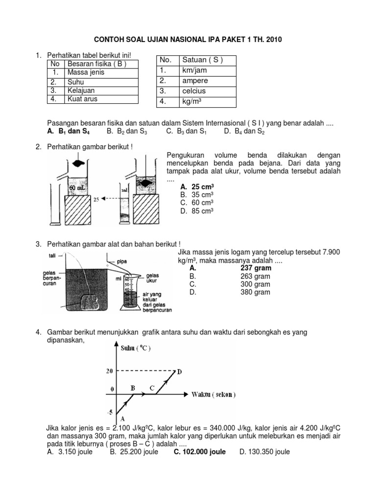 Contoh Soal Fisika Cacat Mata