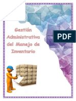 Gestión Administrativa Del Manejo de Invetario