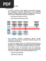 Autosar Notes