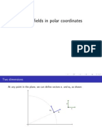 Polar Plane Cordinates and Vector Fields