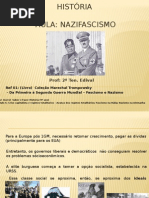 Aula de História sobre Nazifascismo