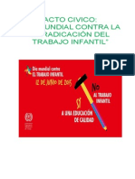 Acto Cívico Día Munidal Contra La Erradicación Del Trabajo Infantil