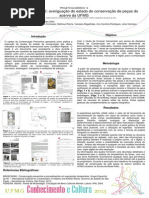 LAUDOS TÉCNICOS averiguação Do Estado de Conservação de Peças Do Acervo Da UFMG