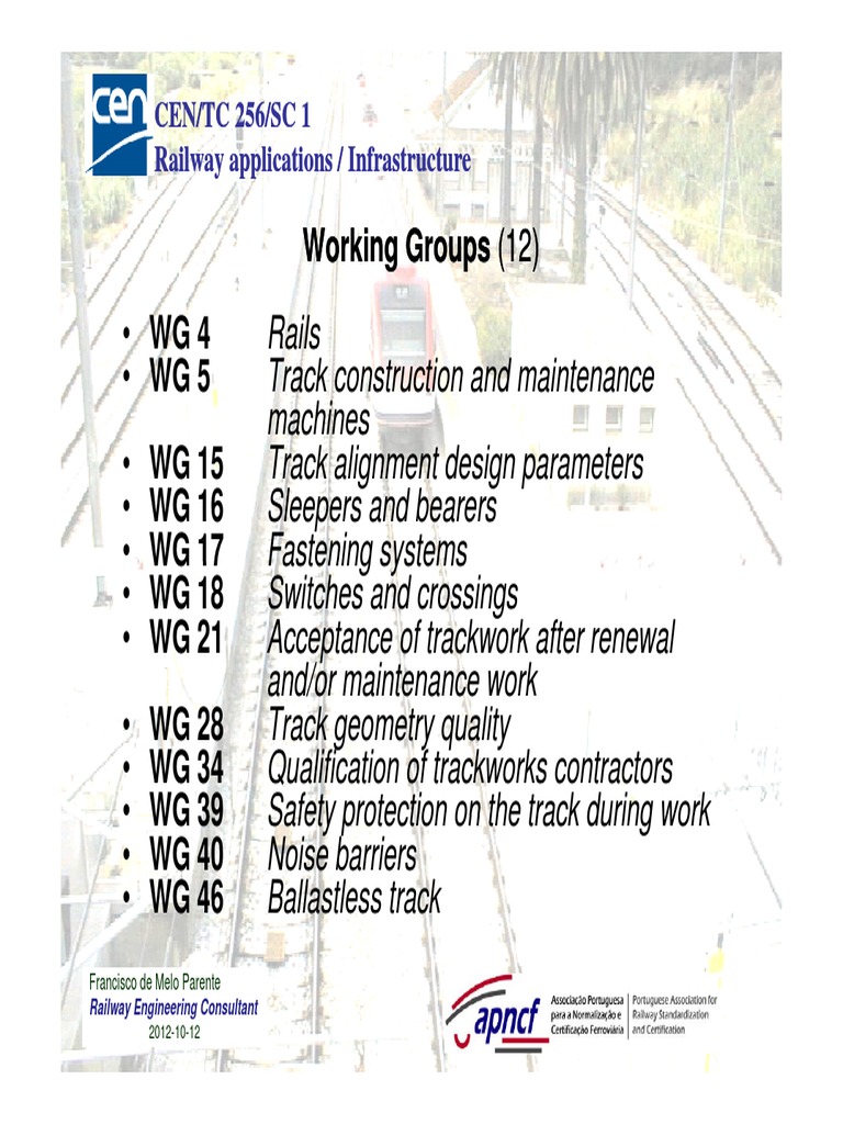 En Rail Code Track (Rail Transport) Rail Transport