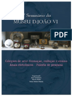 V Seminário Do Museu Dom João Sexto