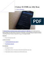Cómo Rootear El Galaxy S2 i9100 Con Jelly Bean