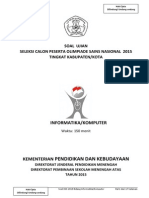 Soal Osk Bidang Informatika 2015