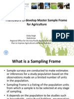 Framework to Develop MSF for Agriculture
