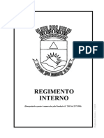 Regimento Interno Da Câmara Municipal de Belo Horizonte