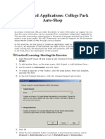 XML-Based Applications: College Park Auto-Shop: Cpas2