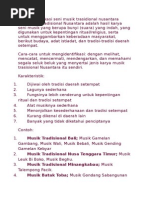 Download Identifikasi Seni Musik Trasidional Nusantara by MuchammatAlvinur SN282558650 doc pdf