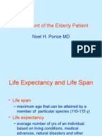 Assessment of The Elderly Patient: Noel H. Ponce MD