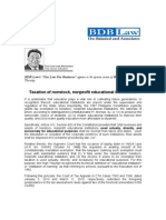 Taxation of Nonstock, Nonprofit Educational Institutions.dds.07.22.2010 (1)