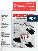 Revista Internacional-Nuestra Época-Edición Chilena, Julio de 1985
