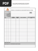 Ficha Acompanhamento ESTAGIO ANHANGUERA