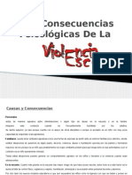 Consecuencias Psicológicas