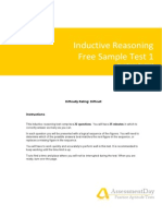 Inductive Reasoning Test1 Questions