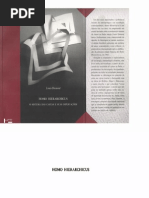 Louis Dúmont HOMO HIERARCHICUS O SISTEMA DAS CASTAS E SUAS IMPLICAÇÕES