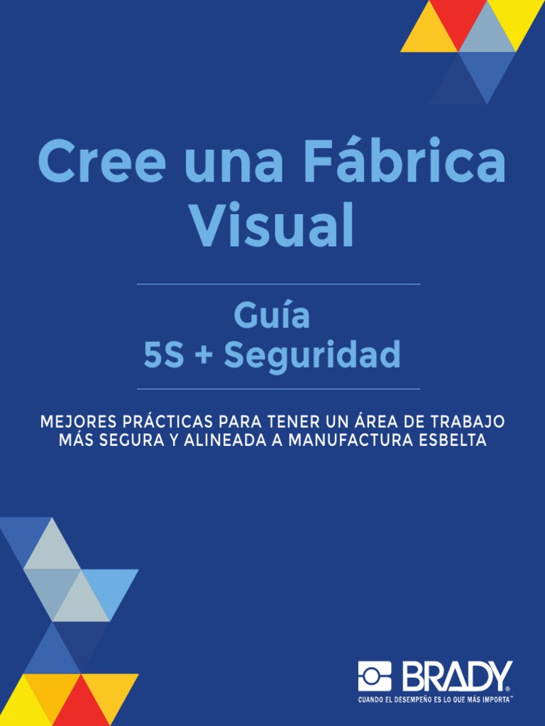 Mejora tu Área de Trabajo con 5S y Seguridad | PDF | Lean Manufacturing ...