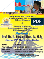 Leaflet Pengajian Muktamar