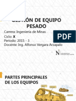 Gestión de Equipo Pesado_Unidad I- III