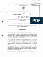 Decreto 1886 Del 21 de Septiembre de 2015