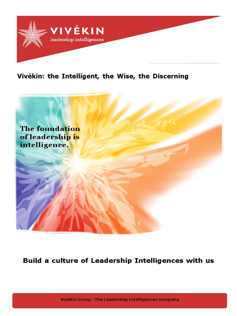 Leadership Intelligences Framework Guide | PDF | Employee Retention ...