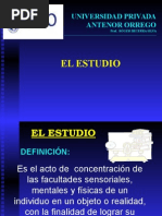 El estudio