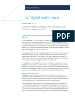 What Digital Really Means