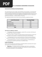 Grading System of K-12