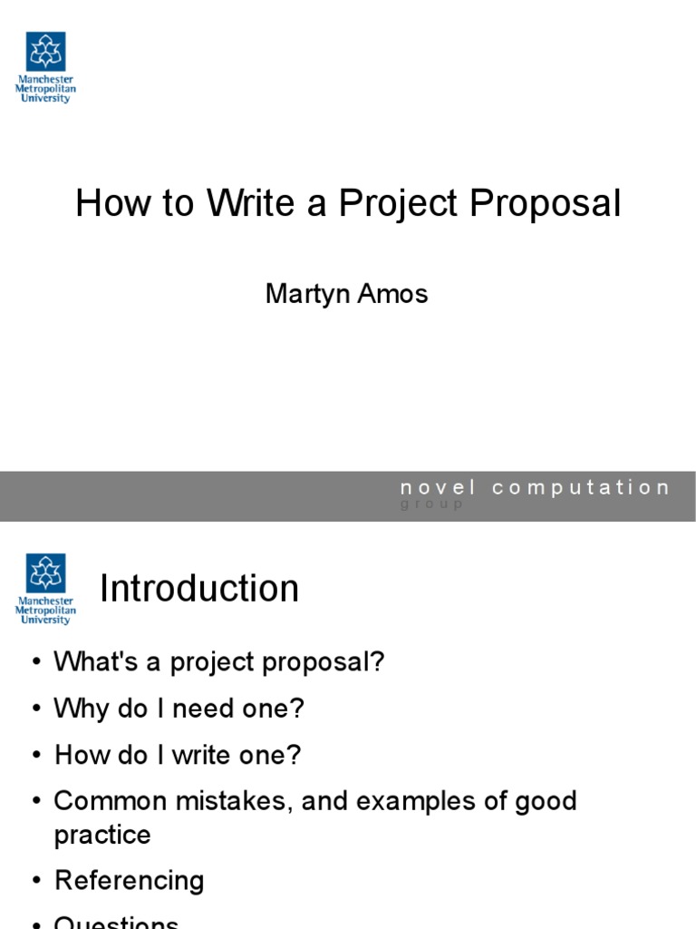 Project Proposal Writing Guide | PDF | Career & Growth
