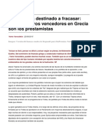 Varoufakis Yannis - Tsipras Esta Destinado A Fracasar Los Verdaderos Vencedores en Grecia Son Los Prestamistas - 2015!09!22