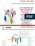 Gestión Escolar y convivencia pacífica