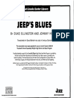 Jeeps Blues SCORE