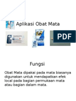 Aplikasi Obat Mata