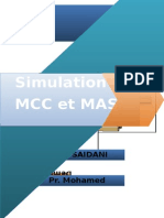 Simulation de La Machine Asynchrone MAS