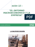 Entorno Macroeconomico y La Empresa